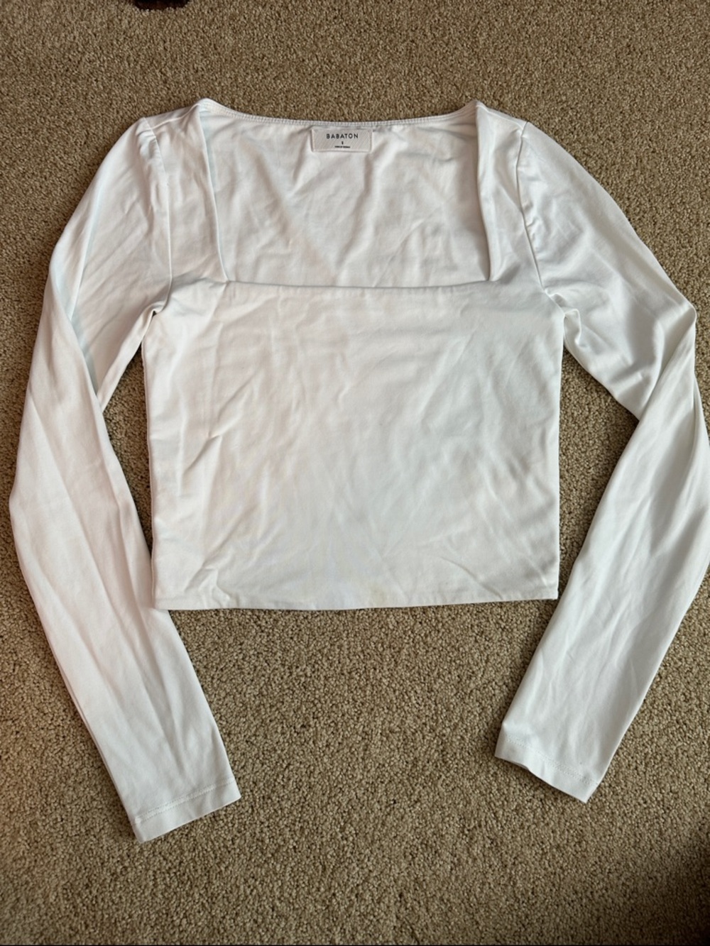 Babaton Contour Squareneck Long Sleeve